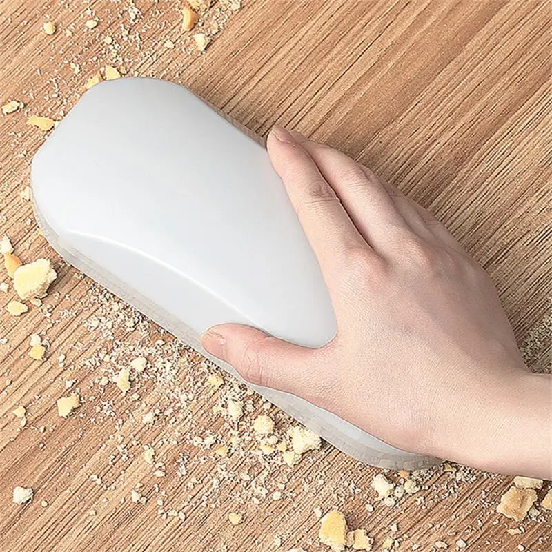 Teppich Staub Pinsel Kunststoff Handheld Nachttisch Krümel Kehrmaschine Haar Flusen Reiniger Sticky Picker Roller Kleidung Kehr Reiniger Image