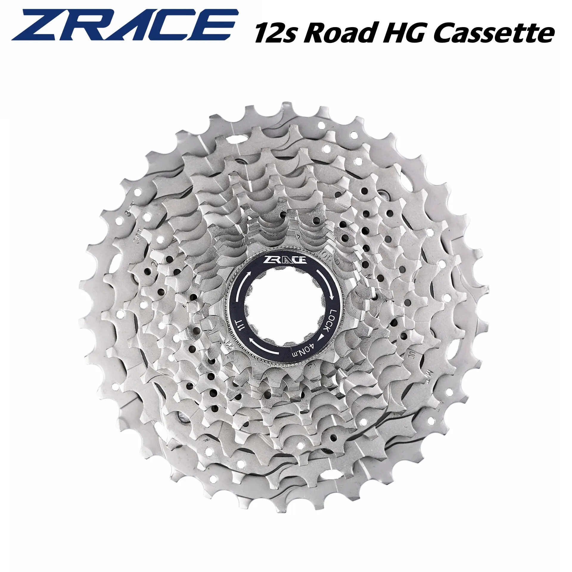 ZRACE 12S HG Kassette 12-Gang Rennrad-Kassette, 11-30T, 11-32T, 11-34T Image