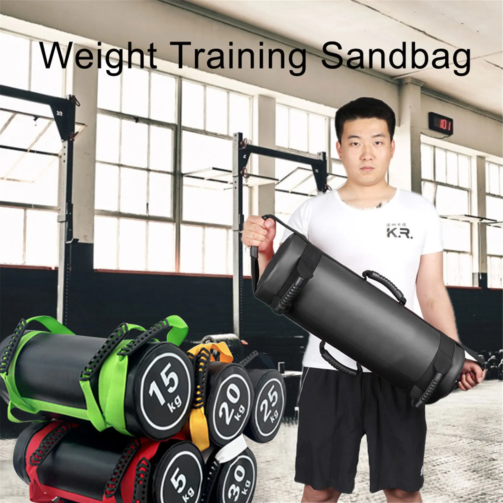 5-30kg Gewicht Heben Sandsäcke Boxen Fitness Training Sandsack Schwere Sandsäcke Training Übungen Power Für Fitness Ausrüstung