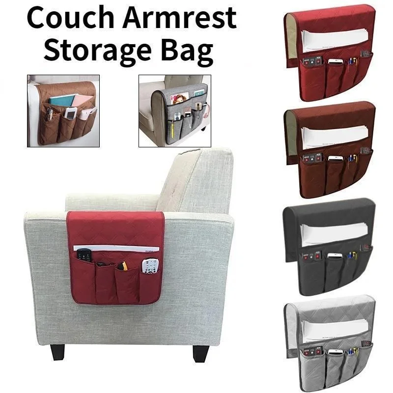 Wasserdichte Sofa Couch Stuhl Armlehne Organizer Sofa Arm Caddy Tablett Ordentlich Hängende Aufbewahrungstasche Tisch Schrank Tasche für TV Fernbedienung
