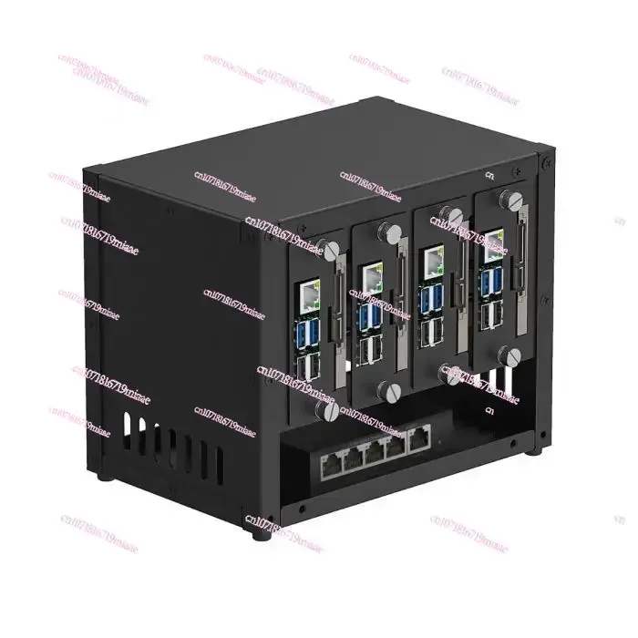 Raspberry Pi NAS Cluster 3B 4B Home Server Hat Poe 2,5-Zoll SSD Image