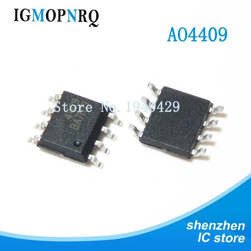 10 Stück ao4409 4409 Mosfet Sop-8 neu Image