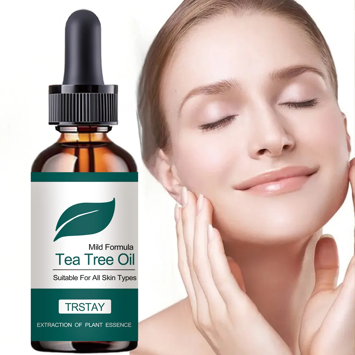 Das Teebaumöl mit milder Formel eignet sich für alle Hauttypen und pflanzlichen Essenzextrakt Image