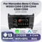 Android 13 autoradio gps navigation rds stereo für mercedes benz c klasse w203 c200 c230 c240 c320 c350 2006-2013 2 din kopf einheit Auto GPS Multimedia Radio, 8-Kern DSP ohne DVD Player, 2Din Stereo