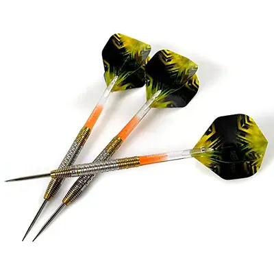 CUESOUL Aurora 23g 90 Werfen Stahl Spitze Wolfram Dart Set Professionelle, Titan Nitrid Beschichtung Image