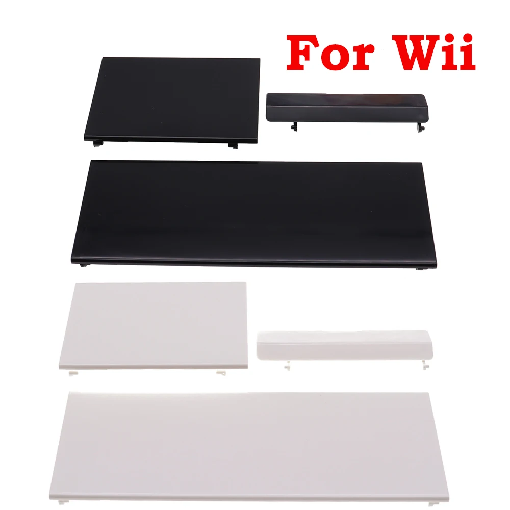 1 Satz Ersatz-Memeory-Karte Tür schlitz abdeckung Deckel 3 Teile Tür abdeckungen für Wii-Konsolen spiele Zubehör Image