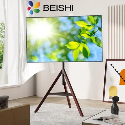 Beishi Stativ ständer-tragbarer TV-Ständer für 70 "LED-LCD-Flach bild fernseher-höhen verstellbarer Display boden TV-Ständer vesa x mm