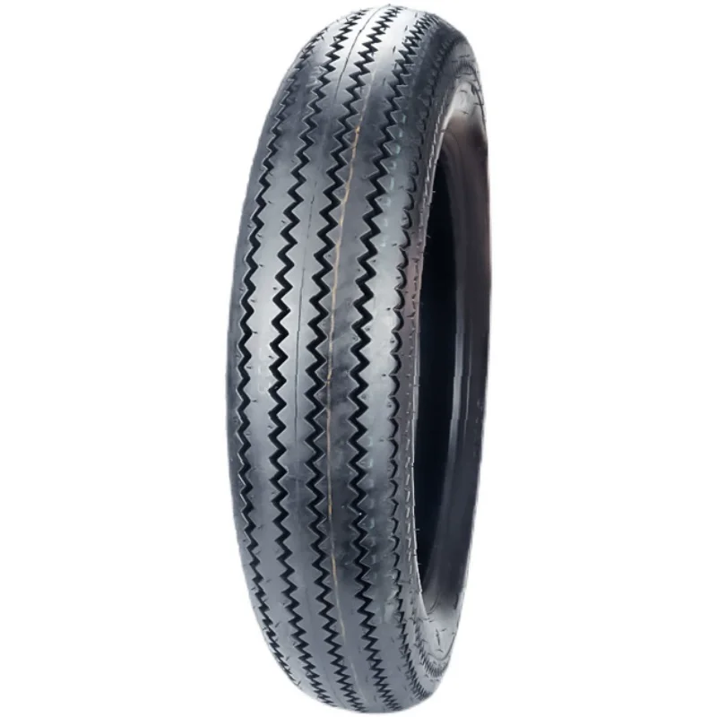 Vintage Motorradreifen Sägezahnreifen Nachrüstung 4,00/4,50/5,00-16-17-18-19 Motorradreifen