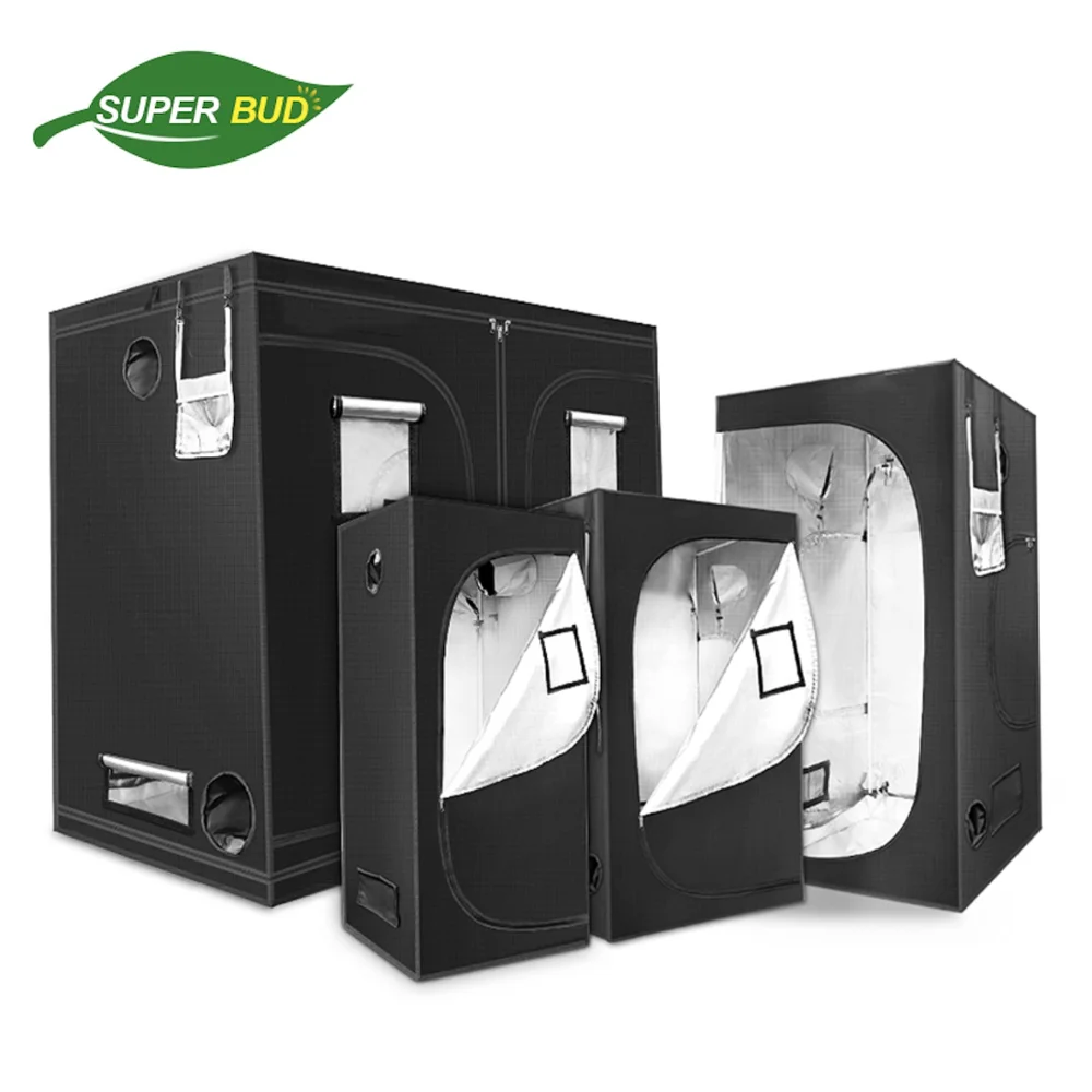 1680d Mylar Hydro ponics Indoor Grow Zelt Grow Room Grow Box 2 'x 2' 3 'x 3' 4 'x 4' 5 'x 5' 6 'x 6' für den Anbau von Indoor-Garten pflanzen kits Image