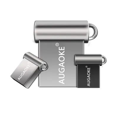 Augaoke Pen Drive 32GB 64GB Memory Stick für Computer Handy 64GB 2,0 Metall USB-Flash-Laufwerk 64GB 32GB USB-Stick USB-Stick Image