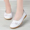 Damenschuhe neue Frühlings wohnungen atmungsaktive Mokassins Damen Boots schuhe Damen Walking