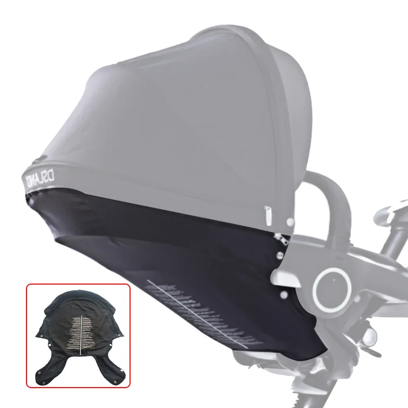 Rückenlehne Tuch Abdeckung Für Stokke Xplory V2 V3 V4 V5 Dsland Serie Kinderwagen DIY Rückwand Abdeckung Baby Kinderwagen Zubehör Image