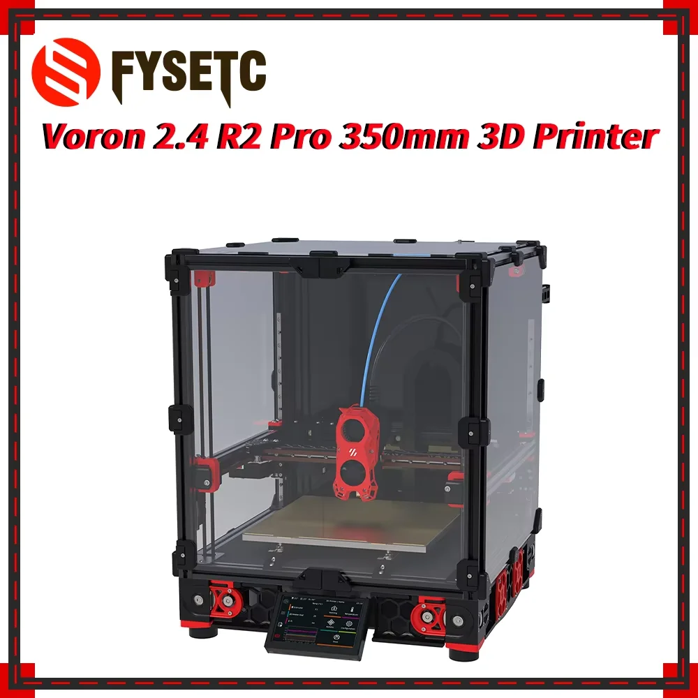FYSETC Voron 2.4 R2 Pro CoreXY Kit 350 mm mit Stealthburner VORON TAP CNC X-Achse HDMI5 Bildschirm Voron 2.4 V1.0 3D-Druckerteile Image