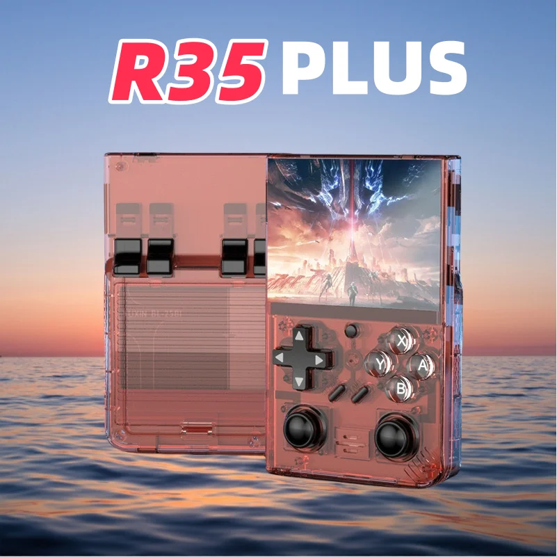 R35 plus Retro-Videospiel konsole 3,5 Zoll ips Bildschirm Linux-System r36s tragbarer Mini-Pocket-Handheld-Game-Player
