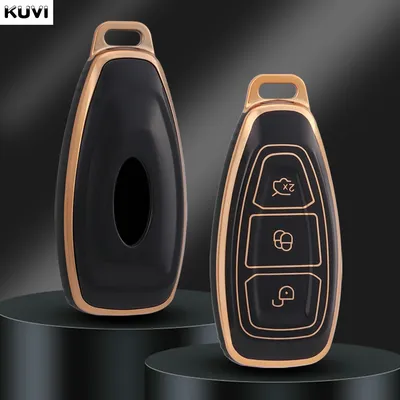 New TPU Car Remote Smart Key Case Cover Shell For Ford Fiesta Focus 3 4 Mondeo Ecosport Kuga Focus