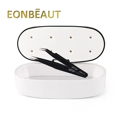 1 PC LED Ultraviolet Tweezers Sterilizer Box UV Sterilazation Machine For Nail Comestic Beauty