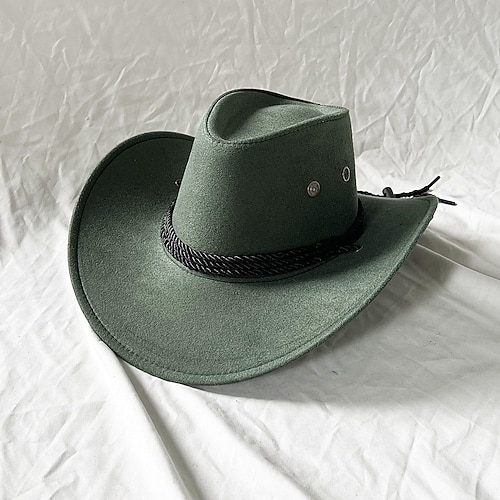 hut männer reise sonnenblende breite krempe casual reiten western cowboy hut kappe sommer cowboy hut kappe cowboy hut kappe hut Image