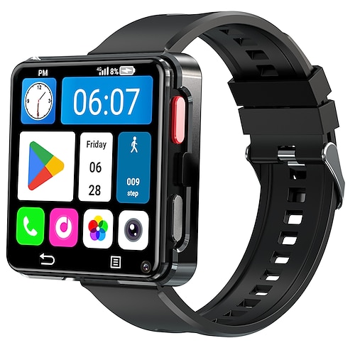 neue s998 4g smart watch android 11.0 mtk6739 quad core 3gb/32gb 2,64 hd großbildschirm smart watch 5,0 mp dual kamera 1200 mah google play ip67 android smart watch Image