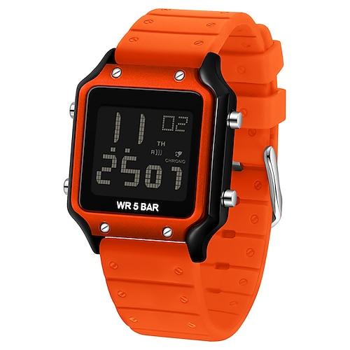 Sanda 2174 Mode Herren elektronische Uhr 2024 Sport wasserdicht multifunktionale Wecker LED Herren elektronische Uhr