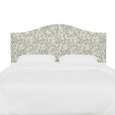Vanessa Headboard - Arched, Arched/Vine Bundle Seaglass, King - Grandin Road