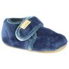 Living Kitzbühel - Baby's Klettschuh Samt Unifarben - Hüttenschuhe 30 | EU 30 blau