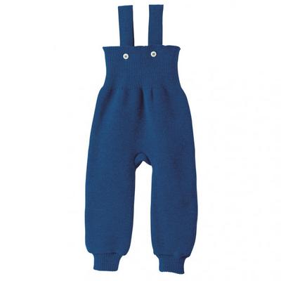 disana - Kid's Strick-Trägerhose - Overall Gr 62/68 blau