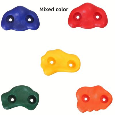 TEMU 12pcs Rock Climbing Indoor And Outdoor Energy Training Climbing Wall Climbing Accessories Playground Accessories Climbing Frame