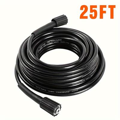 TEMU High Pressure Washer Hose 25/ 50/ 100ft M22-14mm Washer Extension Hose