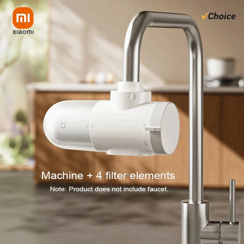 Neuer XIAOMI Mijia Wasserhahn-Wasserreiniger 2, für den Haushalt, Küchenarmatur, sichtbarer Wasserfilter, Aktivkohle-Perkolator-System Image