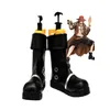 Puma D. Ace Schuhe Cosplay Anime One Piece Feuer Faust Ace Cosplay Stiefel Schwarz Schuhe Nach Maß
