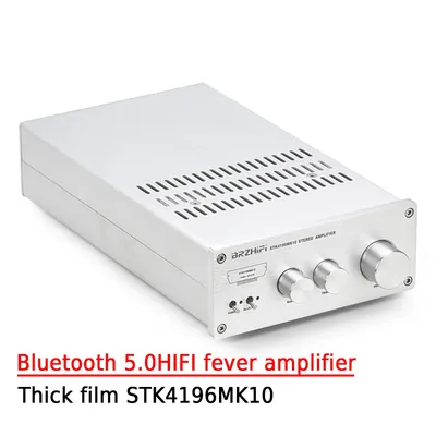 AMXEKR Hi-Fi-Stereo übertrifft den LM3886 Thick Film STK4196MK10 Bluetooth 5.0HIFI Fever Amplifier Image