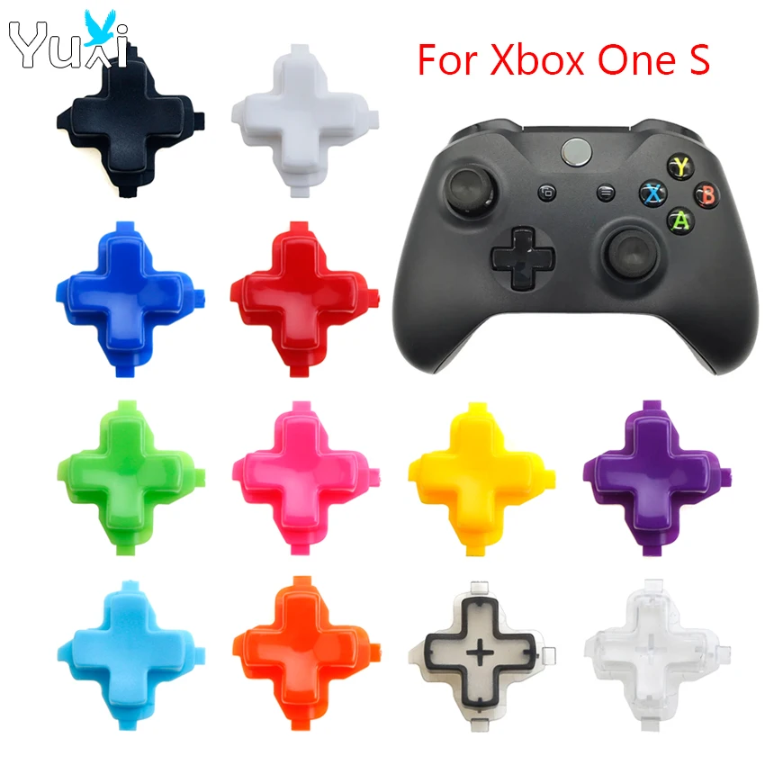 Yuxi ersatz für xbox one s schlankes kunststoff d-pad dpad taste richtungs tasten kreuz knopf reparatur teil Image