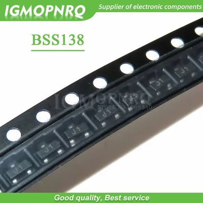 50 stücke bss138 mosfet N-CH logik SOT23-3 neues original Image