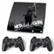 Metall ausrüstung feste Haut Aufkleber Aufkleber Abdeckung für ps3 schlanke Konsole und Controller für ps3 schlanke Skins Aufkleber Vinyl