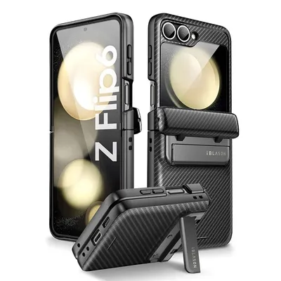 I-BLASON For Samsung Galaxy Z Flip 7 FE/6/5 Case Reise-Ganzkörper-stoßfeste, robuste Handyhülle mit integriertem Displayschutz