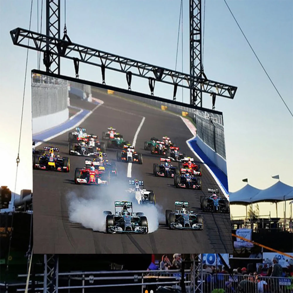 P 3,91mm led-bildschirm im freien hohe helligkeit 500x1000mm größe matrix wand panel GRB volle farbe led zeichen hergestellt in Shenzhen