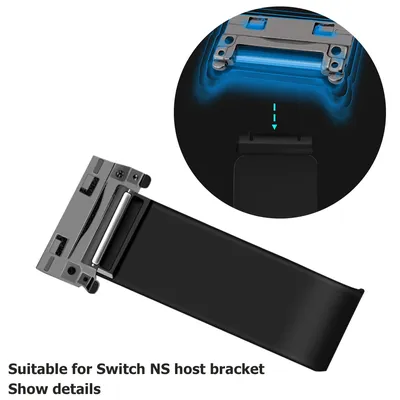 Host Zurück Shell Ständer Für Nintendo Schalter Konsole Reparatur Ersatz Teile Zubehör Kit für Image