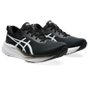 Laufschuh ASICS "GEL-FLUX 8", Gr. 42,5, schwarz-weiß (schwarz, weiß), Textil, Synthetik, sportlich, Schuhe
