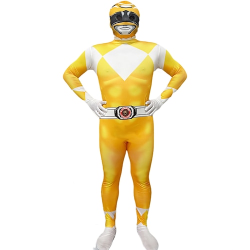 Mächtige Helden Tommy Oliver Cosplay Kostüm Overall Cosplay for Herren Damen Jungen Kinder Erwachsene Karneval Maskerade Veranstaltung / Fest Maskerade Image