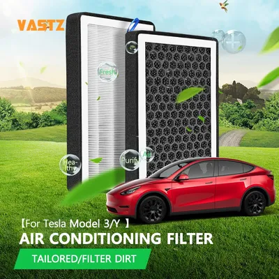VASTZ Cabin Air Filter with Activated Carbon 2PCS 4PCS Vent HEPA Air Intake Filter Accessories