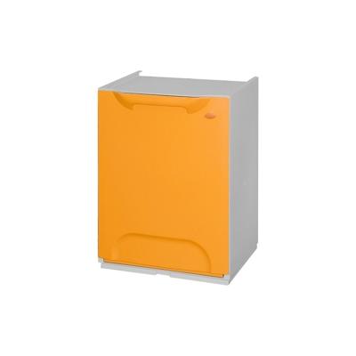 WellHome – 20-Liter-Recyclingbehälter aus orangefarbenem Polypropylen Image
