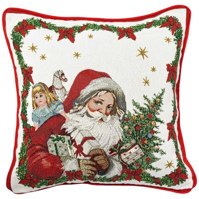 Villeroy & Boch Gobelin Kissen, Santa Toy's Fantasy Länge 45 x Breite Höhe 6,5 cm Image