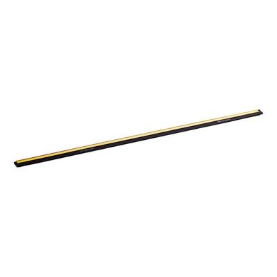 Ettore Master 1153 22" Brass Clipped Squeegee Channel with Rubber Blade - 36/Pack