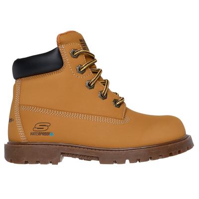 Skechers Boy's Power Reach - Hydro-Tread Boots | Size 11.5 | Wheat | Synthetic