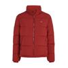 Steppjacke TOMMY JEANS CURVE "TJW ESSENTIAL PUFFER EXT", Damen, Gr. 5XL (52), rot (regatta rot), Web, Obermaterial: 100% Polyester. Futter: 100% Polyester, unifarben, casual, Langarm, Jacken, in Großen Größen