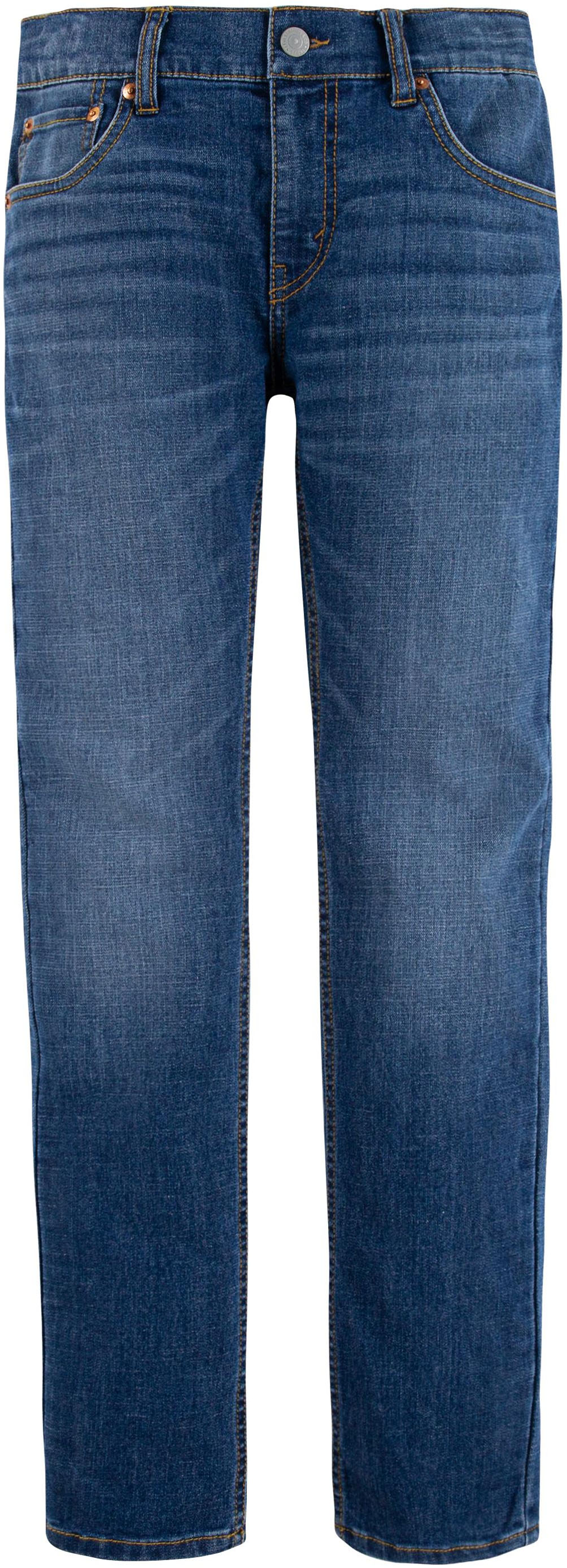 Skinny-fit-Jeans LEVI'S KIDS "LVB-510 SKINNY FIT JEANS", Jungen, Gr. 14 (164), N-Gr, blau (low down), Denim/Jeans, Obermaterial: 78% Baumwolle, 20% Polyester, 2% Elasthan, skinny fit, Jeans, for BOYS Image