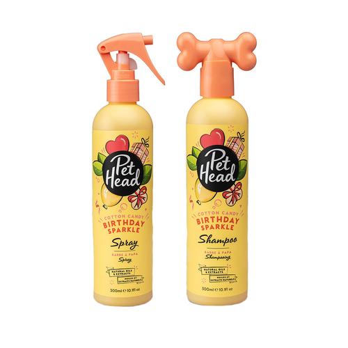 Pet Head Birthday Edition Set 2-teiling (Shampoo, Spray) für Hunde