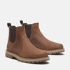 Chelseaboots TIMBERLAND "BRITTON ROADMID CHELSEA BOOT", Herren, Gr. 46, braun (rust full grain), Leder, sportlich, Schuhe, Stiefelette, Winterschuhe, Ankle Boots