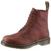 Schnürstiefel DR. MARTENS "8 Eye Boot 1460 Pascal AMBASSADOR", Herren, Gr. 38, braun, Leder, unifarben, klassisch, Schuhe, Plateaustiefel, Schnürboots, Chukka Boot mit Blockabsatz