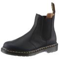 Chelseaboots DR. MARTENS "2976 AMBASSADOR schmale Form", Herren, Gr. 43, schwarz, Leder, Elastischer Einsatz, unifarben, klassisch, Schuhe, Schlupfstiefel, Stiefelette mit Stretch-Einsätzen in schmaler Form